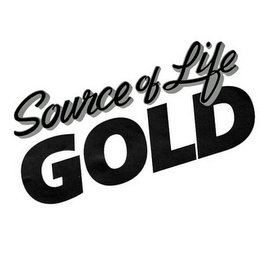 SOURCE OF LIFE GOLD logo