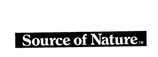 SOURCE OF NATURE logo