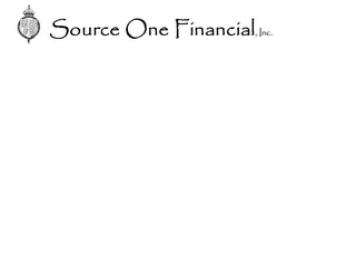 SOURCE ONE FINANCIAL, INC. logo