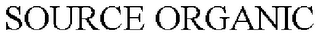 SOURCE ORGANIC logo