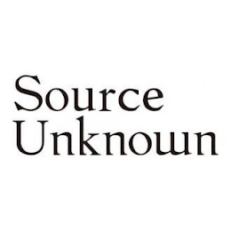 SOURCE UNKNOWN logo