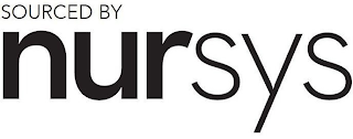 SOURCED BY NURSYS logo