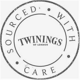 SOURCED · WITH · CARE · TWININGS OF LONDON logo