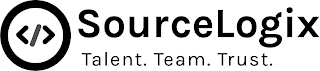 SOURCELOGIX TALENT.TEAM.TRUST. logo