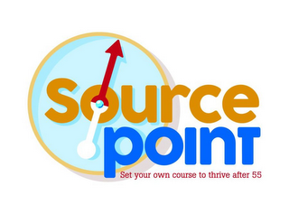 SOURCEPOINT SET YOUR OWN COURSE TO THRIVE AFTER 55 logo