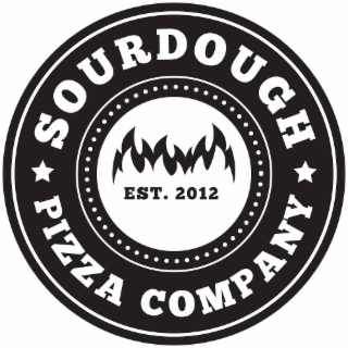 SOURDOUGH PIZZA COMPANY EST. 2012 logo