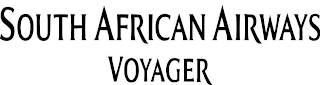 SOUTH AFRICAN AIRWAYS VOYAGER logo