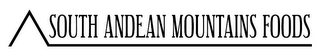 SOUTH ANDEAN MOUNTAINS FOODS logo