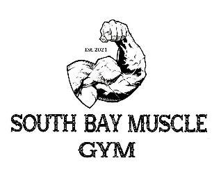 SOUTH BAY MUSCLE GYM EST. 2021 logo