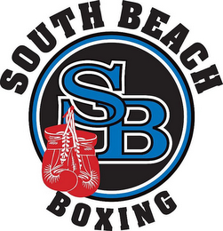 SOUTH BEACH BOXING SB logo