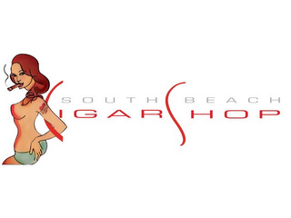 SOUTH BEACH CIGAR SHOP logo
