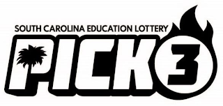 SOUTH CAROLINA EDUCATION LOTTERY PICK 3 logo