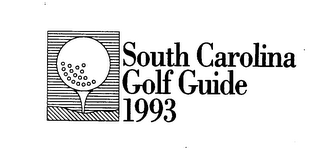 SOUTH CAROLINA GOLF GUIDE 1993 logo