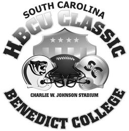 SOUTH CAROLINA HBCU CLASSIC SC HBCU CHARLIE W. JOHNSON STADIUM BENEDICT COLLEGE logo