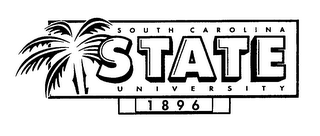 SOUTH CAROLINA STATE UNIVERSITY 1896 logo