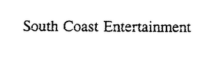 SOUTH COAST ENTERTAINMENT logo