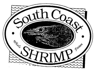 SOUTH COAST WHOLE FROZEN SHRIMP logo