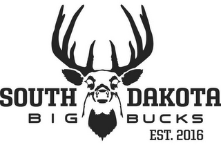 SOUTH DAKOTA BIG BUCKS EST. 2016 logo
