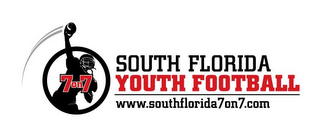 SOUTH FLORIDA 7 ON 7 YOUTH FOOTBALL WWW.SOUTHFLORIDA7ON7.COM logo