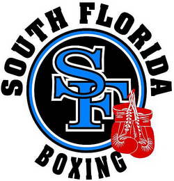 SOUTH FLORIDA BOXING SF logo