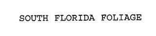 SOUTH FLORIDA FOLIAGE logo