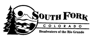 SOUTH FORK COLORADO HEADWATERS OF THE RIO GRANDE logo