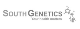SOUTH GENETICS YOUR HEALTH MATTERS logo