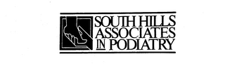 SOUTH HILLS ASSOCIATES IN PODIATRY logo