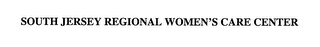 SOUTH JERSEY REGIONAL WOMEN'S CARE CENTER logo