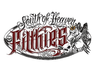 SOUTH OF HEAVEN FILTHIES logo