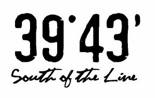 SOUTH OF THE LINE 39º43' logo