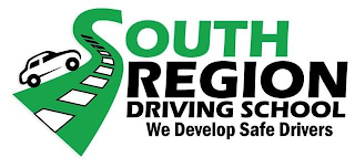 SOUTH REGION DRIVING SCHOOL WE DEVELOP SAFE DRIVERS logo