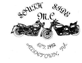 SOUTH SIDE MC, EST 1992, ALLENTOWN, PA logo