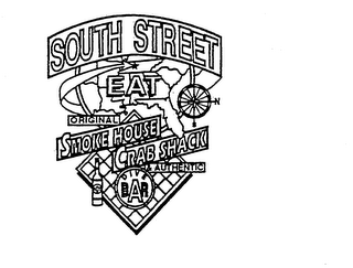 SOUTH STREET EAT ORIGINAL SMOKE HOUSE CRAB SHACK & AUTHENTIC DIVE BAR logo