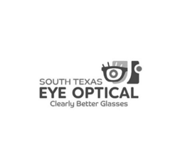 SOUTH TEXAS EYE OPTICAL CLEARLY BETTER GLASSES logo