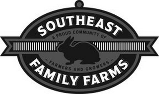 SOUTHEAST FAMILY FARMS A PROUD COMMUNITY OF - FARMERS AND GROWERS - logo