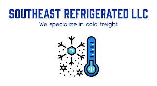 SOUTHEAST REFRIGERATED LLC WE SPECIALIZE IN COLD FREIGHT logo