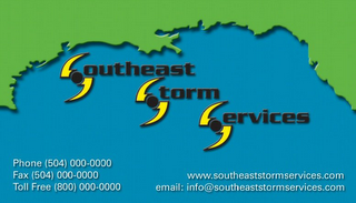 SOUTHEAST STORM SERVICES PHONE (504) 000-0000 FAX (504) 000-0000 TOLL FREE (800) 000-0000 WWW.SOUTHEASTSTORMSERVICES.COM EMAIL: INFO@SOUTHEASTSTORMSERVICES.COM logo