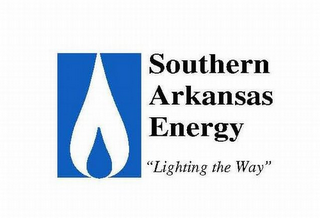 SOUTHERN ARKANSAS ENERGY "LIGHTING THE WAY" logo