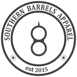 SOUTHERN BARRELS APPAREL EST 2015 logo