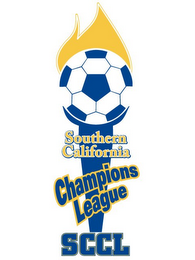 SOUTHERN CALIFORNIA CHAMPIONS LEAGUE SCCL logo