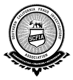 SOUTHERN CALIFORNIA FRAUD INVESTIGATORS ASSOCIATION SCFIA COMMUNICATION·TRAINING·NETWORKING logo