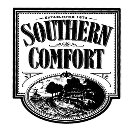 SOUTHERN COMFORT ESTABLISHED 1874 logo
