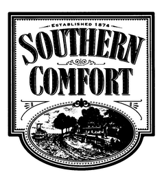 SOUTHERN COMFORT ESTABLISHED 1874 logo