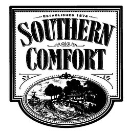SOUTHERN COMFORT ESTABLISHED 1874 logo