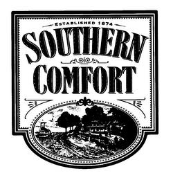SOUTHERN COMFORT ESTABLISHED 1874 logo