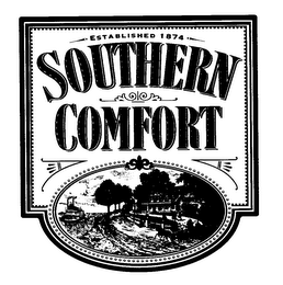 SOUTHERN COMFORT ESTABLISHED 1874 logo