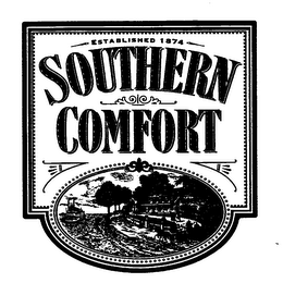 SOUTHERN COMFORT ESTABLISHED 1874 logo