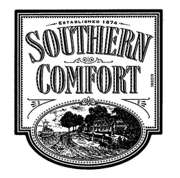 SOUTHERN COMFORT ESTABLISHED 1874 logo