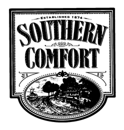 SOUTHERN COMFORT ESTABLISHED 1874 logo